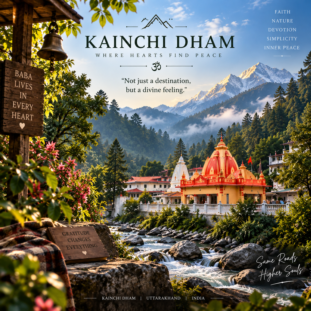Kainchi Dham Wall Art – A Place That Feels Like Home